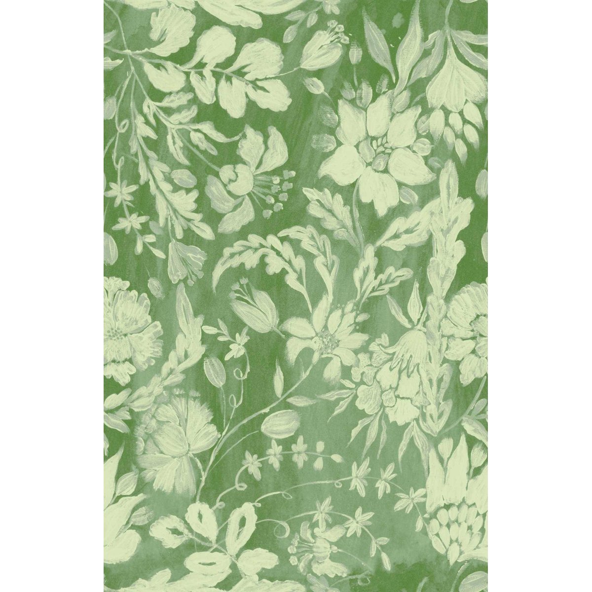 MINDTHEGAP | Transylvanian Roots | FLOWERY ORNAMENT Bud Green | WP30035 MINDTHEGAP | Transylvanian Roots | FLOWERY ORNAMENT Bud Green | WP30035