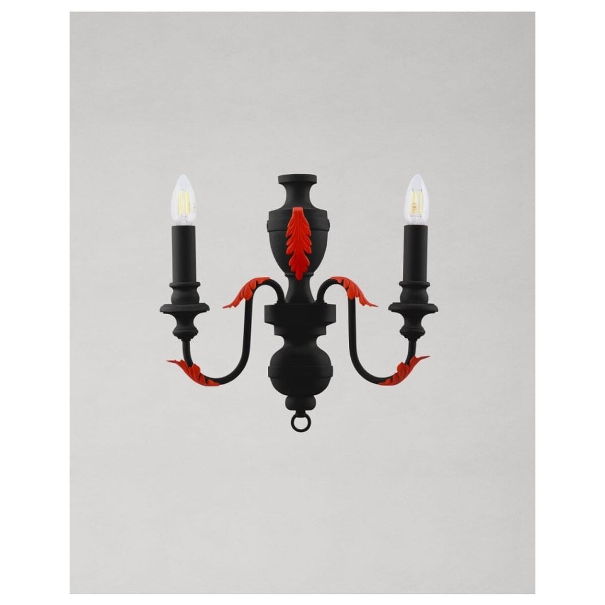 MINDTHEGAP | JAZZ LIVE | EMILE Double Arm Sconce in Crimson MINDTHEGAP | JAZZ LIVE | EMILE Double Arm Sconce in Crimson