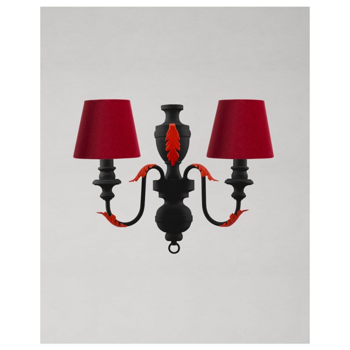 MINDTHEGAP | JAZZ LIVE | EMILE Double Arm Sconce in Crimson MINDTHEGAP | JAZZ LIVE | EMILE Double Arm Sconce in Crimson