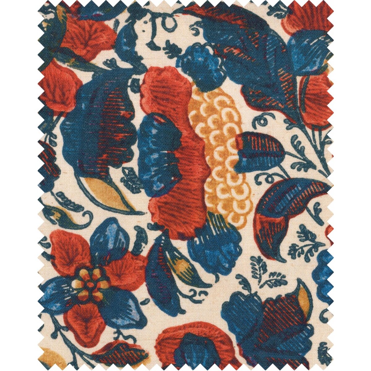 MINDTHEGAP | WOODSTOCK '69 | Fabric | REMONDINI FLORAL Linen MINDTHEGAP | WOODSTOCK '69 | Fabric | REMONDINI FLORAL Linen