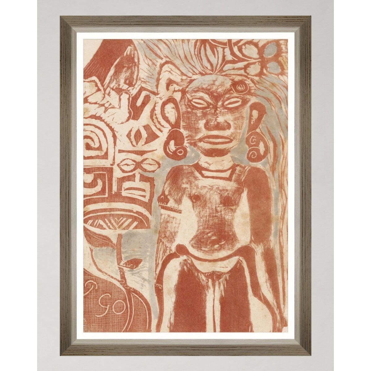 MINDTHEGAP | WOODSTOCK '69 | Framed Art | Goddess Hina by Paul Gauguin MINDTHEGAP | WOODSTOCK '69 | Framed Art | Goddess Hina by Paul Gauguin