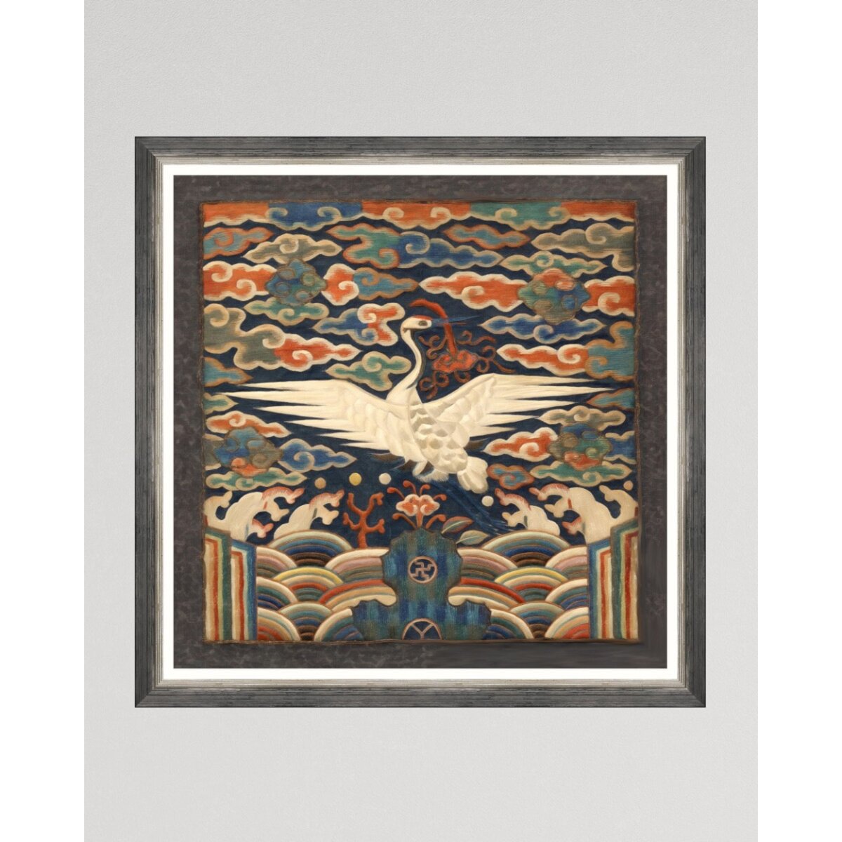 MINDTHEGAP | WOODSTOCK '69 | Framed Art | Korean Crane Framed Linen MINDTHEGAP | WOODSTOCK '69 | Framed Art | Korean Crane Framed Linen