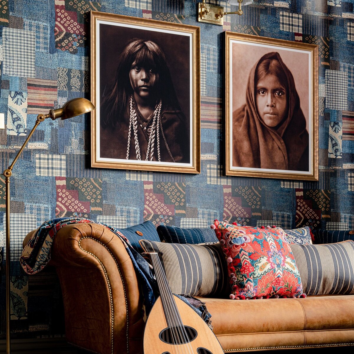 MINDTHEGAP | WOODSTOCK '69 | Framed Art | Qahatika Girl by Edward Curtis MINDTHEGAP | WOODSTOCK '69 | Framed Art | Qahatika Girl by Edward Curtis