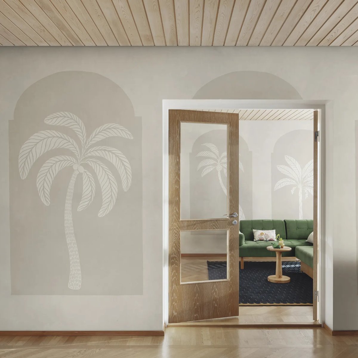 Palm Arches I Palm Arches I