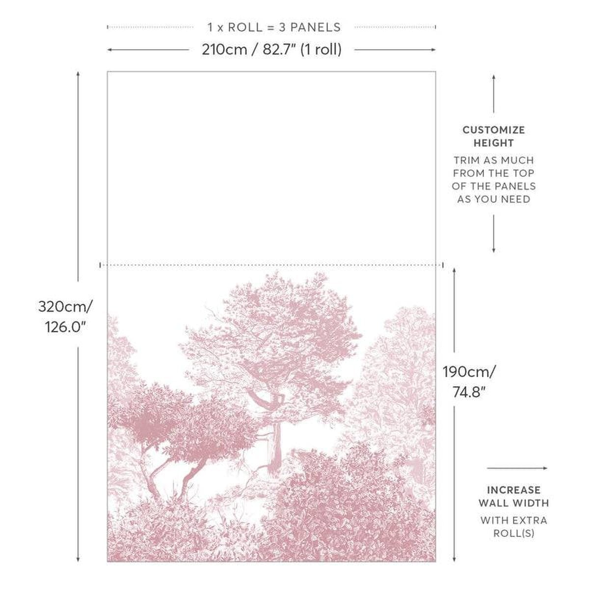 Classic Hua Trees Burgundy | Sian Zeng Classic Hua Trees Burgundy | Sian Zeng