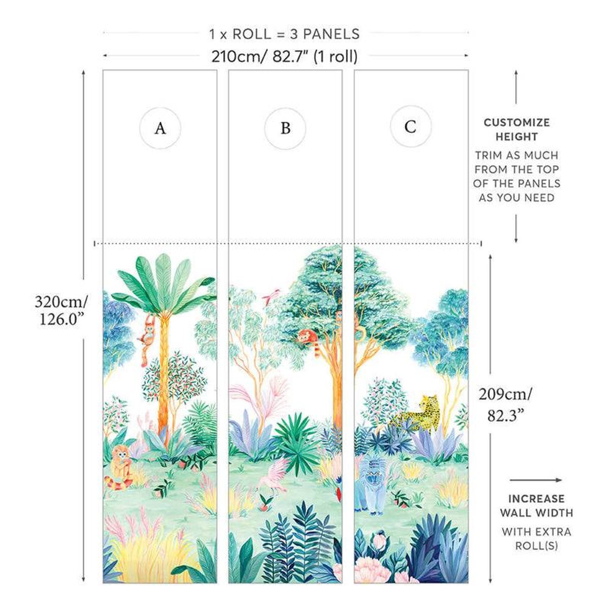 Jungle Mural | Sian Zeng Jungle Mural | Sian Zeng