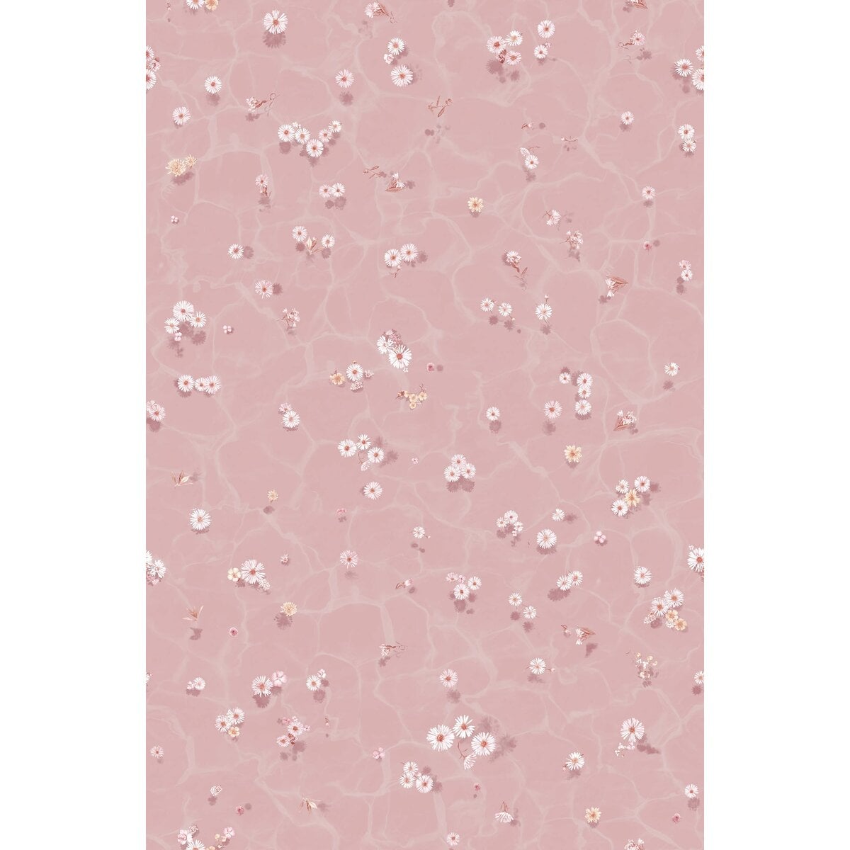 Floral Bath Blush Wallpaper | SIAN ZENG Floral Bath Blush Wallpaper | SIAN ZENG