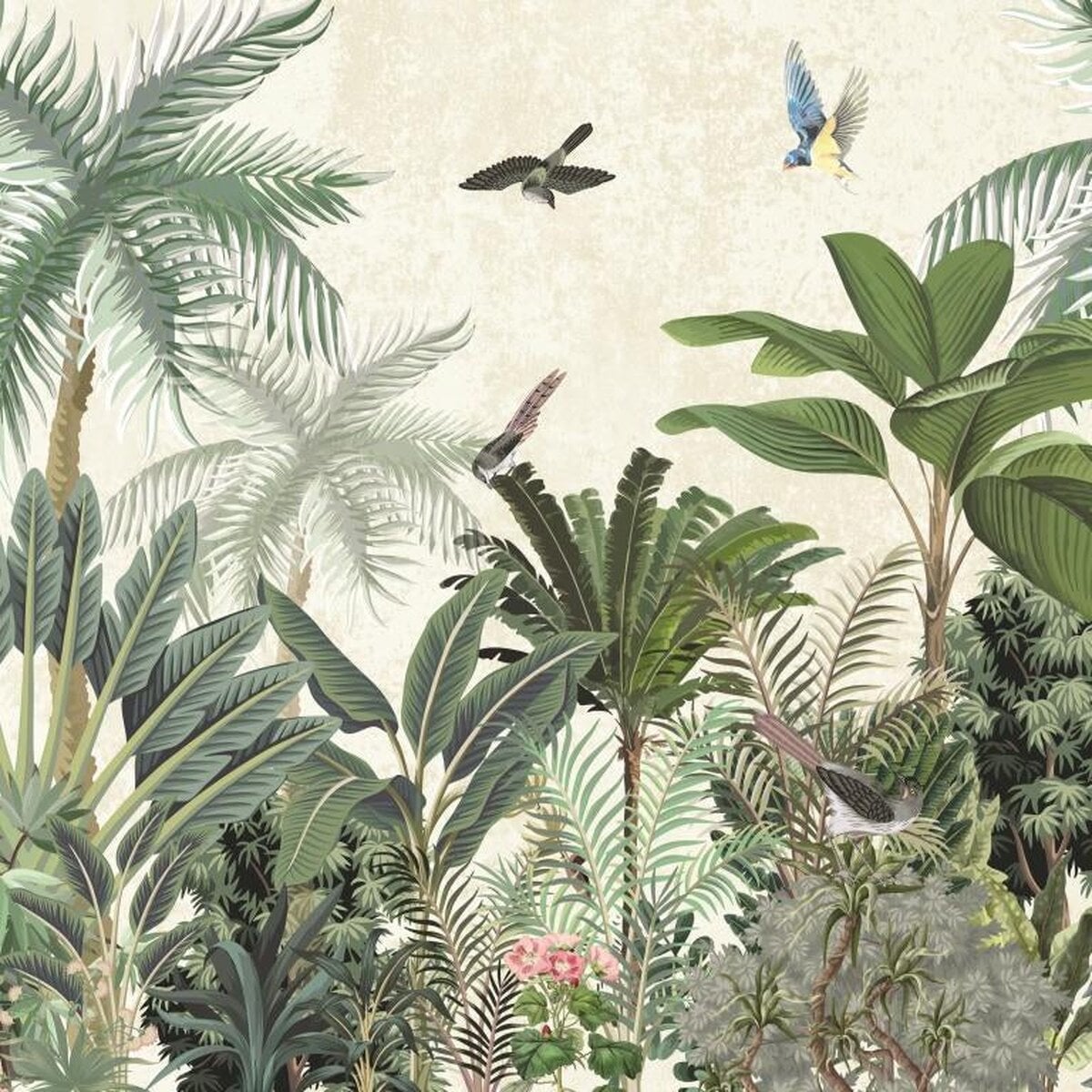 Honpo IM | Paradise | Tropical Birds and Palms Honpo IM | Paradise | Tropical Birds and Palms