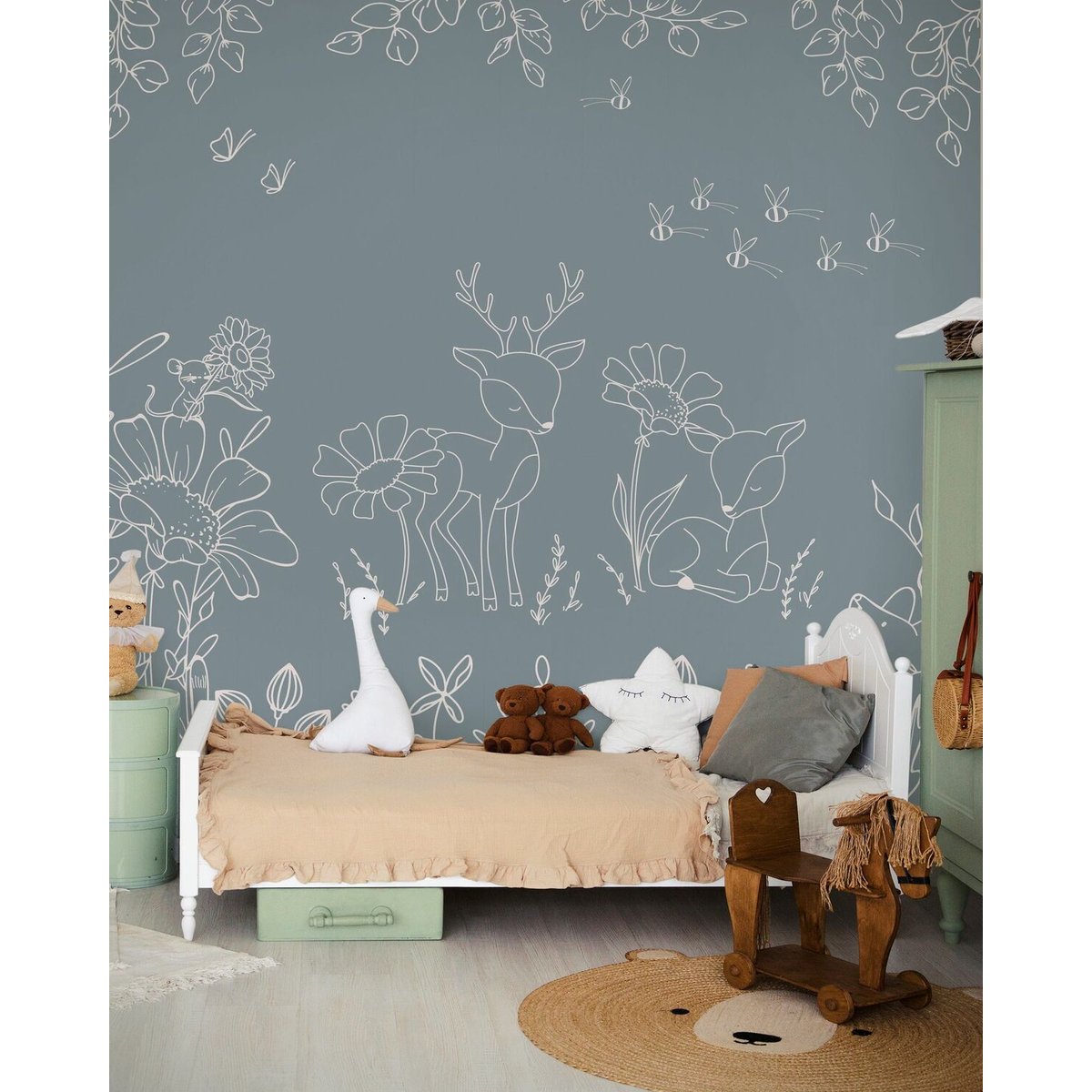 Oliver Robins | Deer Doodles I Oliver Robins | Deer Doodles I