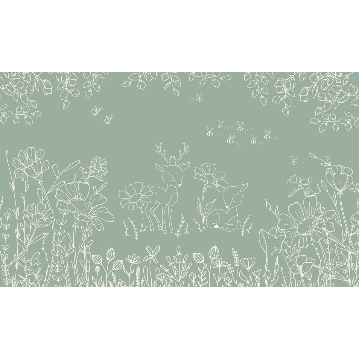 Oliver Robins | Deer Doodles I Oliver Robins | Deer Doodles I