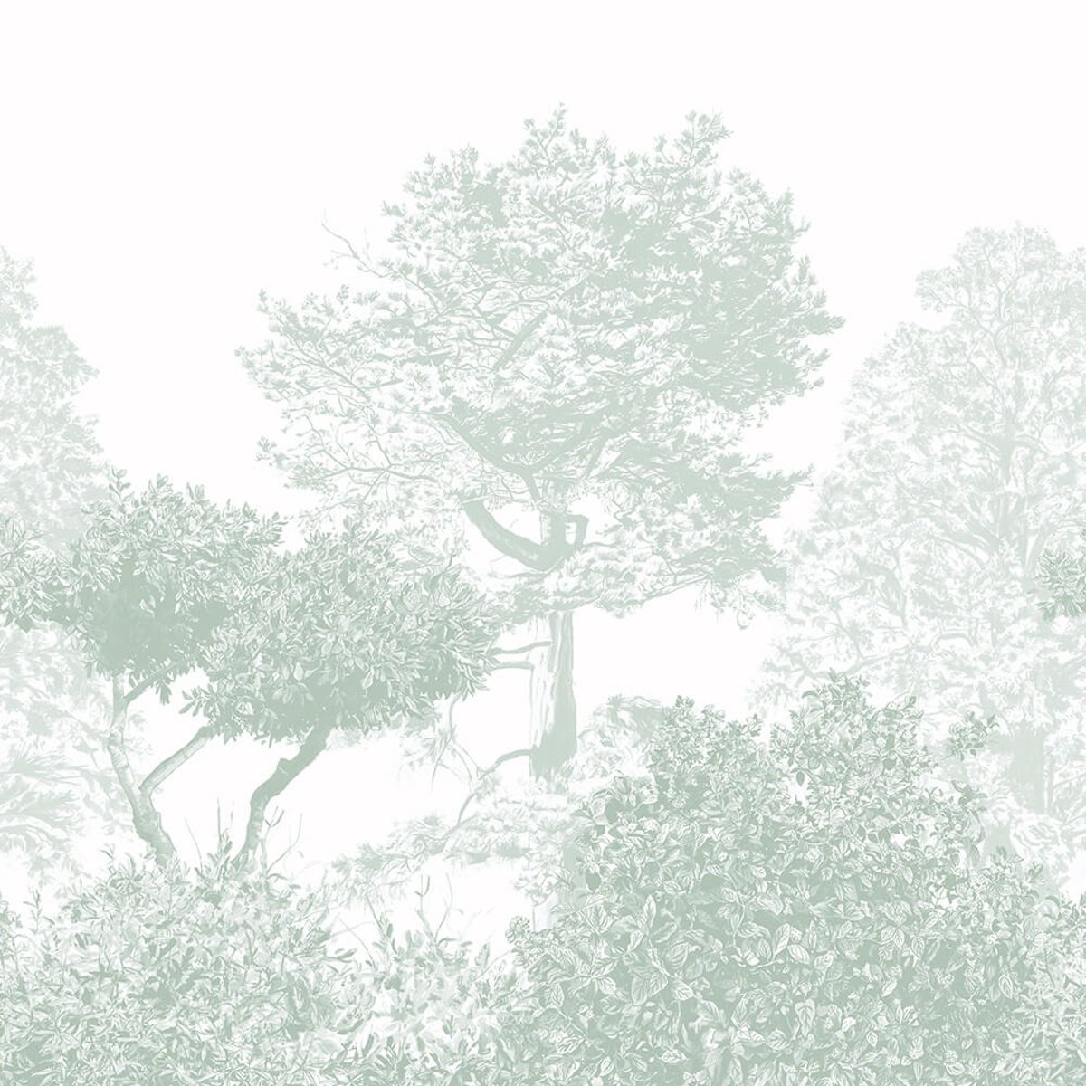 Classic Hua Trees Green | Sian Zeng Classic Hua Trees Green | Sian Zeng