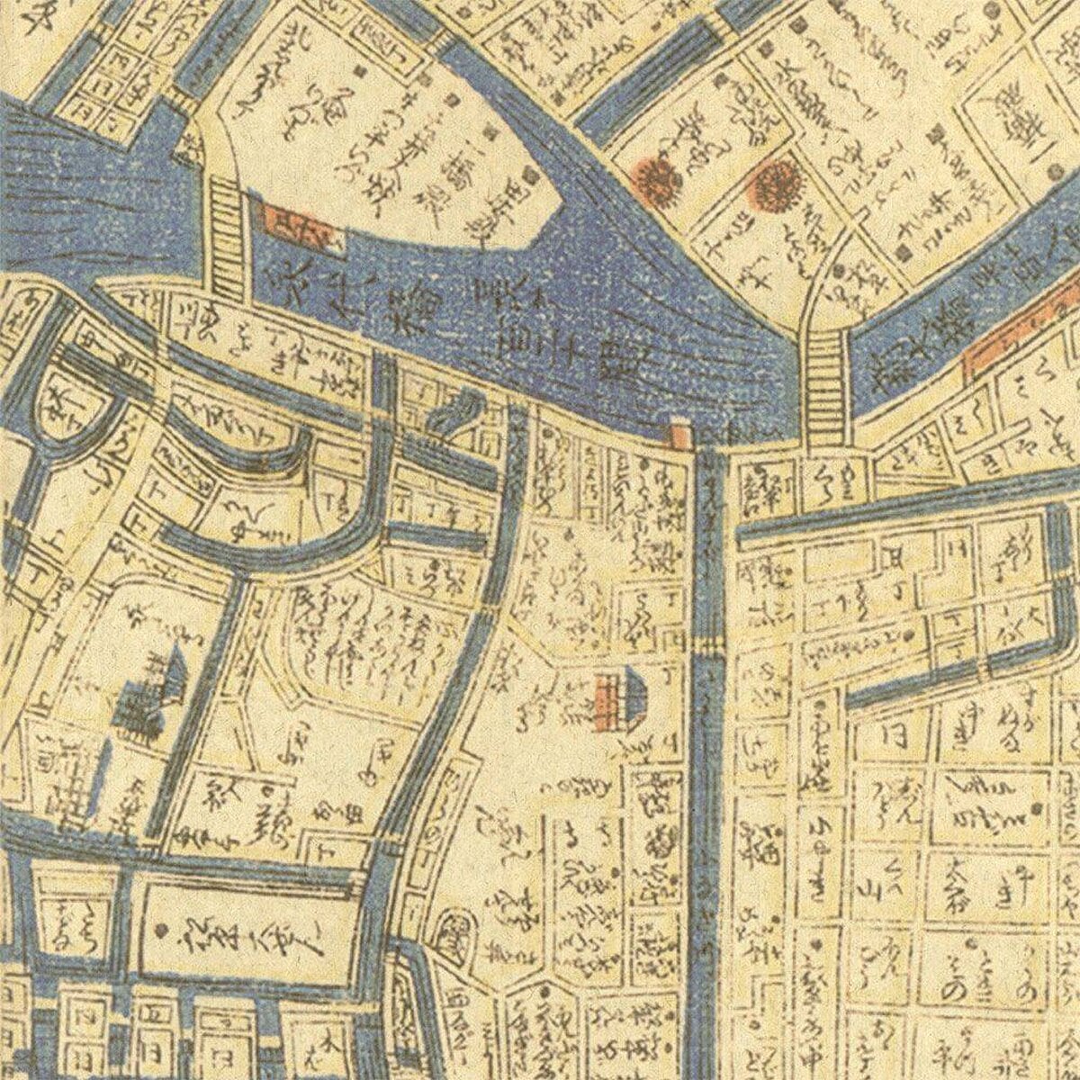 FLAX WALLPAPER | Old Map | Edo FLAX WALLPAPER | Old Map | Edo