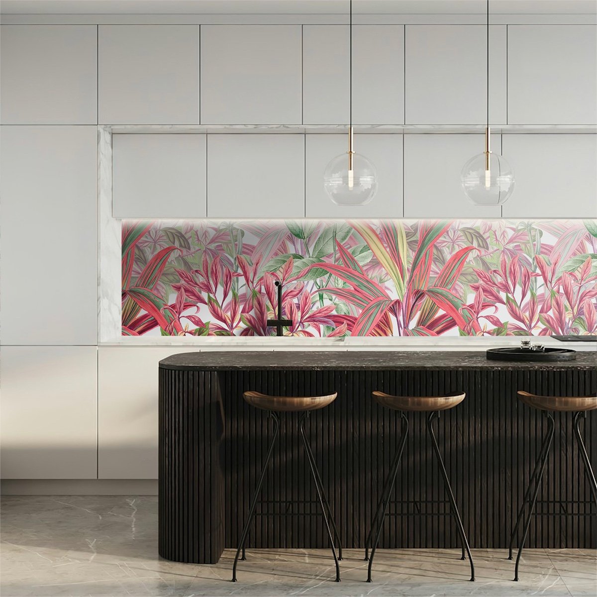 Honpo | Botanical in Red | HO-0038 Honpo | Botanical in Red | HO-0038