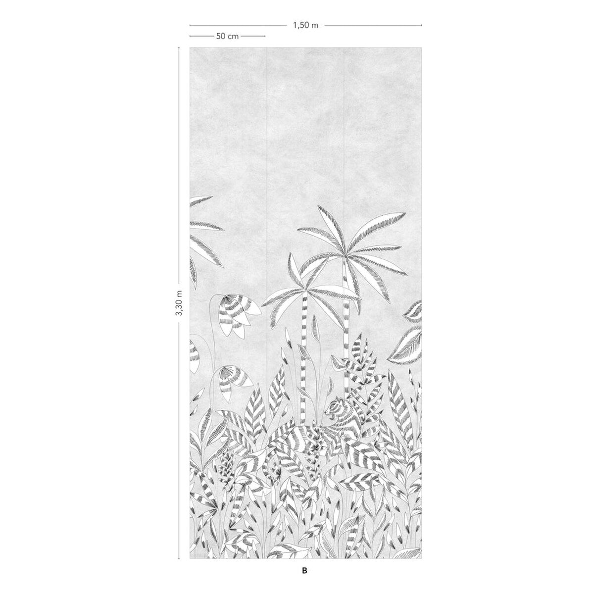 Isidore Leroy | Paradis des Tigres Grisaille Isidore Leroy | Paradis des Tigres Grisaille