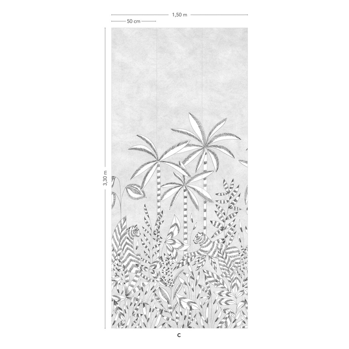 Isidore Leroy | Paradis des Tigres Grisaille Isidore Leroy | Paradis des Tigres Grisaille
