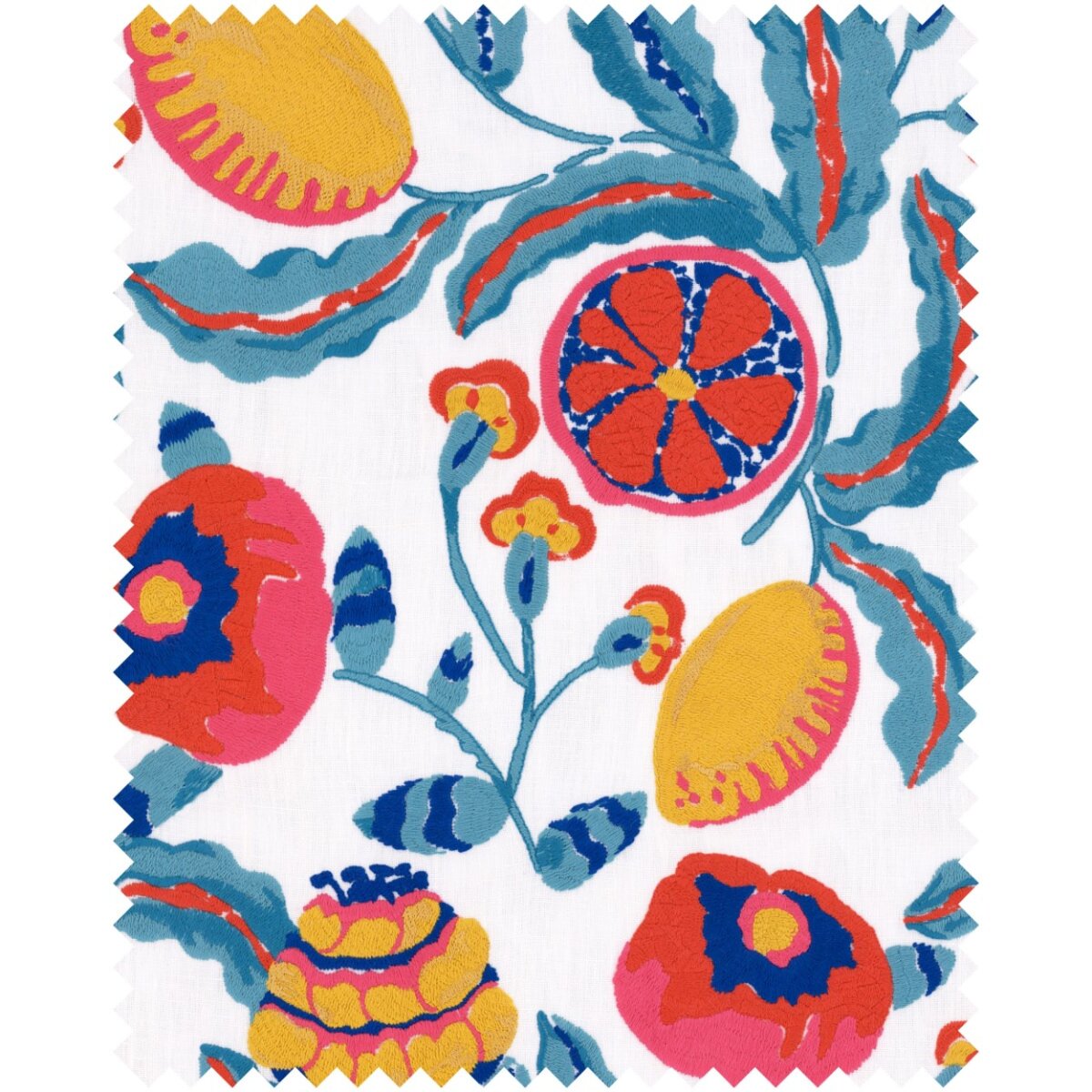 MINDTHEGAP | LA DOLCE VITA | Fabric | FIORI DI LIMONE Embroidered MINDTHEGAP | LA DOLCE VITA | Fabric | FIORI DI LIMONE Embroidered